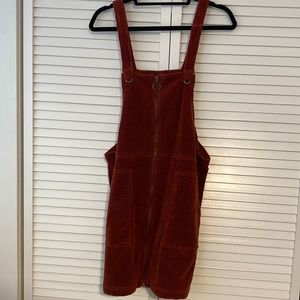 Wild fable corduroy overalls size large